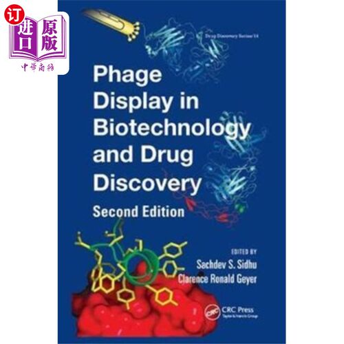 海外直订医药图书Phage Display In Biotechnology and Drug Discovery 噬菌体展示在生物技术和药物发现中的应用