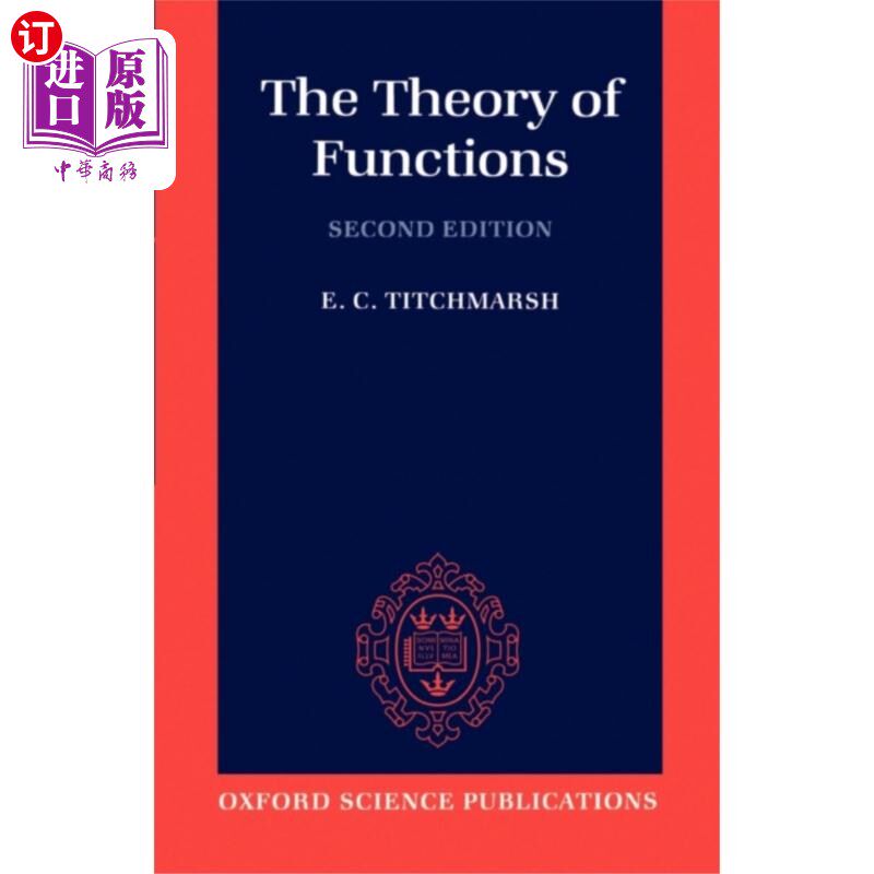 海外直订Theory of Functions 函数论