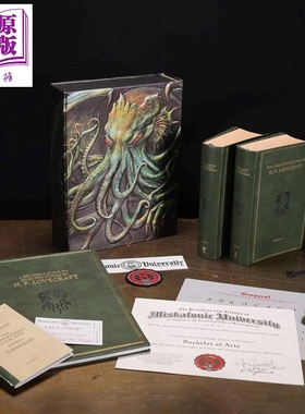 预售 洛夫克拉夫特 全集及读者指南 精装收藏家版 The Lovecraft Experience 英文原版 HP Lovecraft 克苏鲁恐怖小说【中商原版】