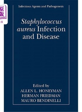 海外直订医药图书Staphylococcus Aureus Infection and Disease 金黄色葡萄球菌感染与疾病