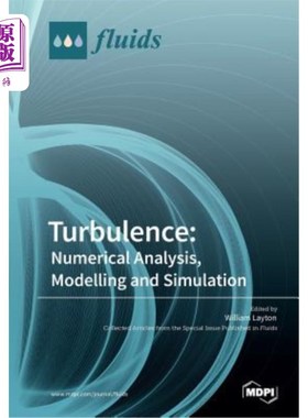 海外直订Turbulence: Numerical Analysis, Modelling and Simulation 湍流：数值分析、建模与模拟