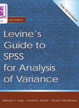 海外直订Levine's Guide to SPSS for Analysis of Variance 莱文方差分析SPSS指南