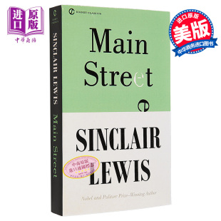 Main Lewis 大街 Sinclair 英文英语文学作品 Street Classics Signet 英文原版 中商原版 现货