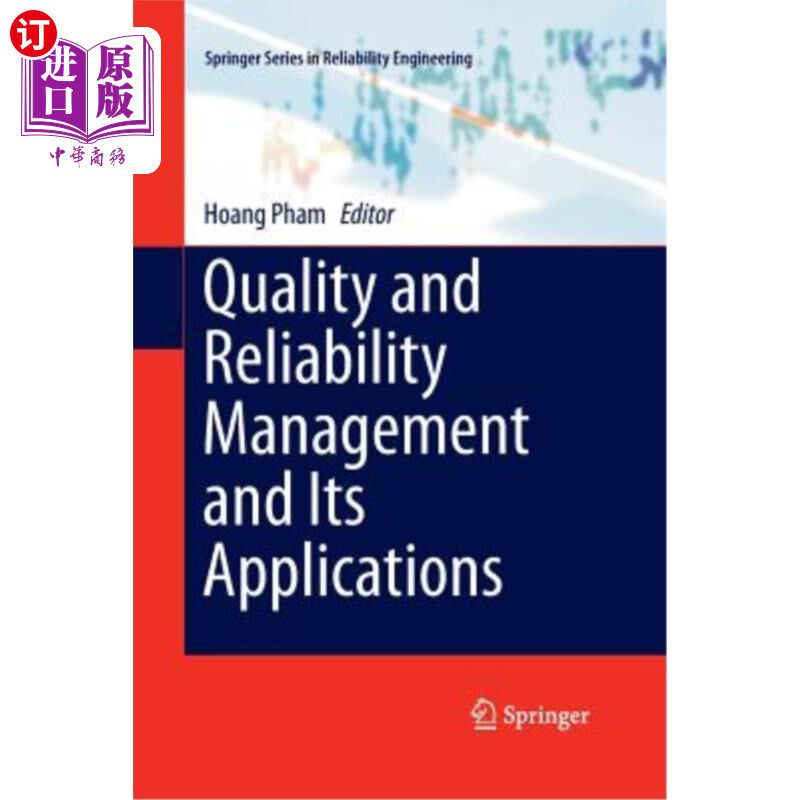 海外直订Quality and Reliability Management and Its Applications 质量可靠性管理及其应用