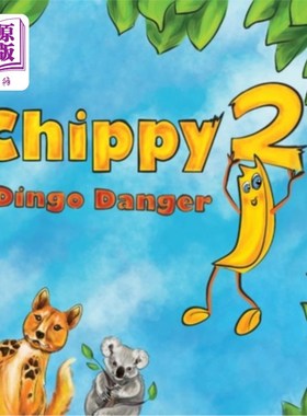 海外直订Chippy Dingo Danger 花栗鼠野狗危险