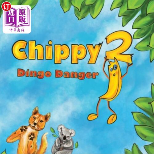 海外直订Chippy Dingo Danger 花栗鼠野狗危险