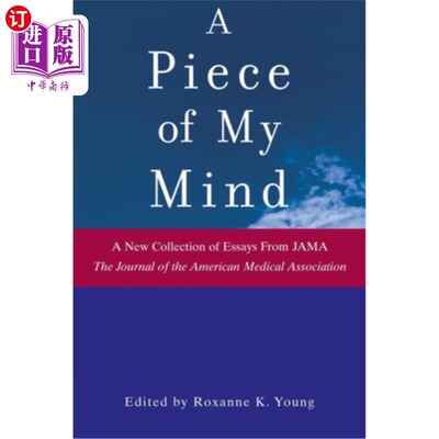 海外直订医药图书A Piece of My Mind 我的一段思绪