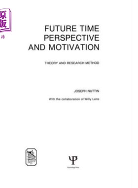 海外直订Future Time Perspective and Motivation 未来时间展望和动力