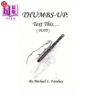 海外直订THUMBS-UP-Text This 竖起这个文本