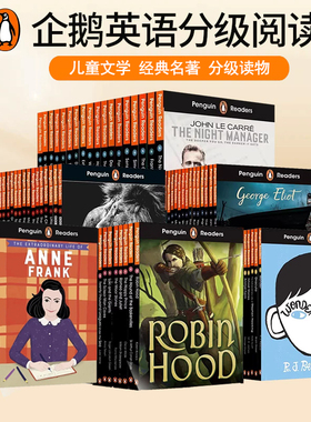 Penguin Readers企鹅阅读分级指导 儿童文学经典分级读物 英文原版 罗达尔系列 企鹅阅读入门 1-4级  送音频与拓展资源 310L-1000L