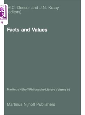 海外直订Facts and Values: Philosophical Reflections from Western and Non-Western Perspec 事实与价值:西方与非西方视