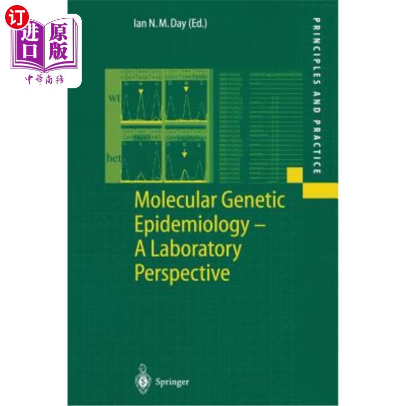 海外直订医药图书Molecular Genetic Epidemiology: A Laboratory Perspective 分子遗传学流行病学:实验室视角