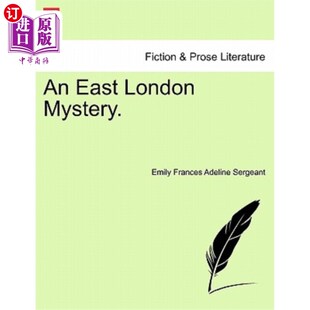 East 一个谜 London 伦敦东部 Mystery. 海外直订An