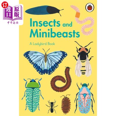 海外直订Ladybird Book: Insects and Minibeasts 瓢虫书:昆虫和迷你兽