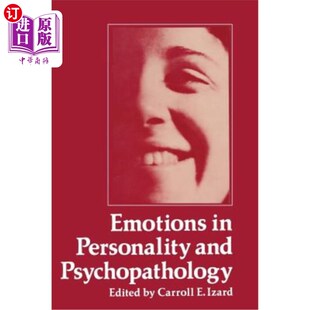 海外直订医药图书Emotions Psychopathology and 人格情感与精神病理学 Personality