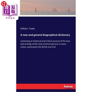 海外直訂A 傳記詞典： 一本新 dictionary general 通用 and historical critical containing new biographical