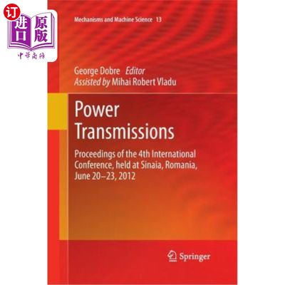 海外直订Power Transmissions: Proceedings of the 4th International Conference, Held at Si 功率传输:第四届国际会议论