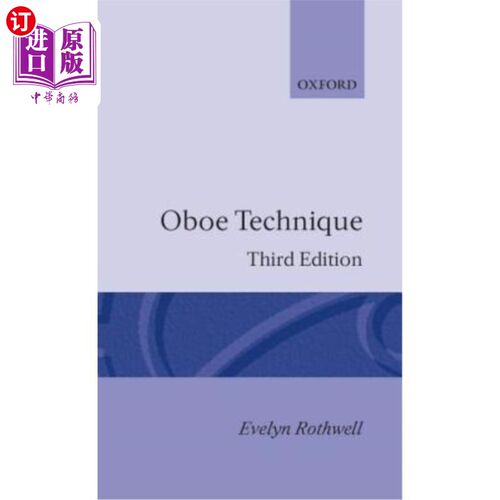 海外直订Oboe Technique 双簧管技术