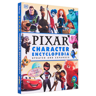 DK 迪士尼皮克斯角色百科全书 新版和扩充版 Disney Pixar Character Encyclopedia 英文原版 Shari Last