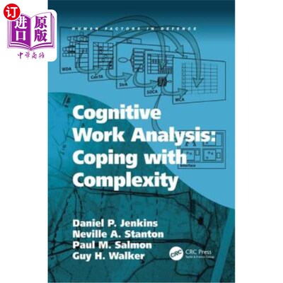 海外直订Cognitive Work Analysis: Coping with Complexity 认知工作分析:应对复杂性