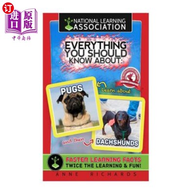 海外直订Everything You Should Know About: Pugs and Dachshunds 你应该知道的一切:哈巴狗和腊肠犬