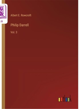 海外直订Philip Darrell: Vol. 3 菲利普·达雷尔：第三卷