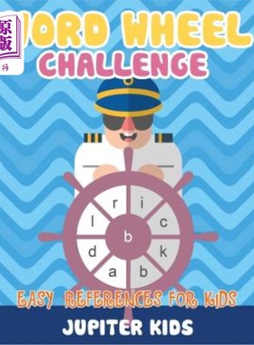 海外直订Word Wheel Challenge: Easy References for Kids Word Wheel挑战：为孩子们提供简单的参考