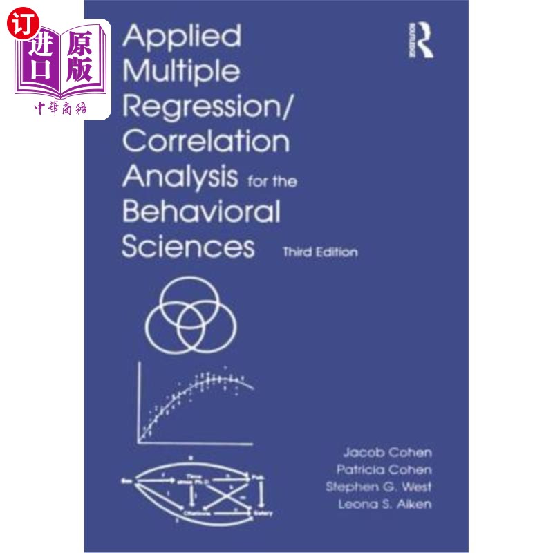 海外直订Applied Multiple Regression/Correlation Analysis for the Behavioral Sciences行为科学应用多元回归/相关分析