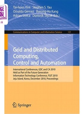 海外直订Grid and Distributed Computing, Control and Automation: International Conference 网格和分布式计算、控制和自