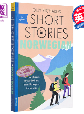 适合初学者的挪威语短篇小说 Short Stories in Norwegian for Beginners 英文原版 Olly Richards 小语种学习【中商原版】