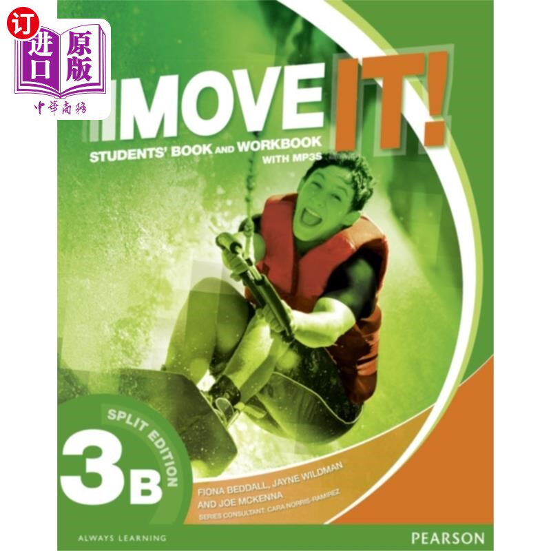 海外直订Move It! 3B Split Edition & Workbook MP3 Pack 移动它!3B分割版&工作簿MP3包