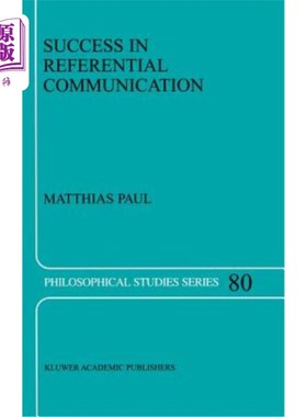 海外直订Success in Referential Communication 成功的参照沟通