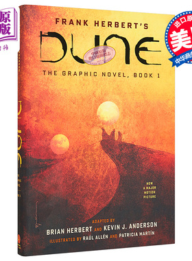 预售 沙丘图像小说英文原版卷1 Dune The Graphic Novel 沙丘漫画书英文版 可搭沙丘六部曲沙丘小说 沙丘英文原版 沙丘周边