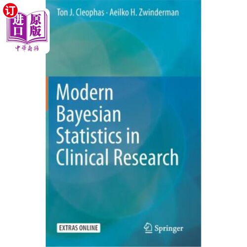 海外直订医药图书Modern Bayesian Statistics in Clinical Research 临床研究中的现代贝叶斯统计