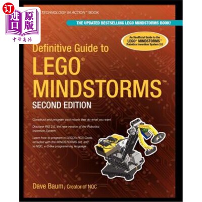 海外直订Definitive Guide to Lego Mindstorms 乐高头脑风暴的权威指南