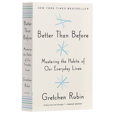 预售 【中商原版】比从前更好 英文原版 Better Than Before Gretchen Rubin Random House 自我提升