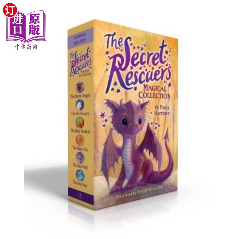 海外直订The Secret Rescuers Magical Collection (Boxed Set): The Storm Dragon; The Sky Un 秘密救援者魔法系列(盒装套
