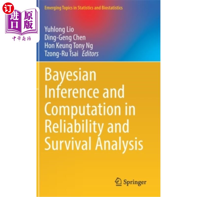 海外直订Bayesian Inference and Computation in Reliability and Survival Analysis 可靠性与生存分析中的贝叶斯推理与计