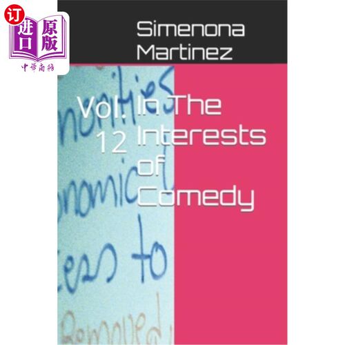 海外直订In The Interests of Comedy: Vol. 12 在《喜剧的利益》第12卷