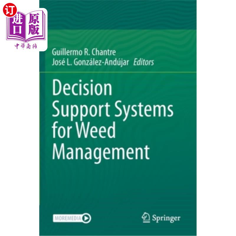 海外直订Decision Support Systems for Weed Management 杂草管理决策支持系统
