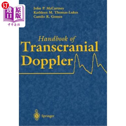 海外直订医药图书Handbook of Transcranial Doppler 经颅多普勒手册
