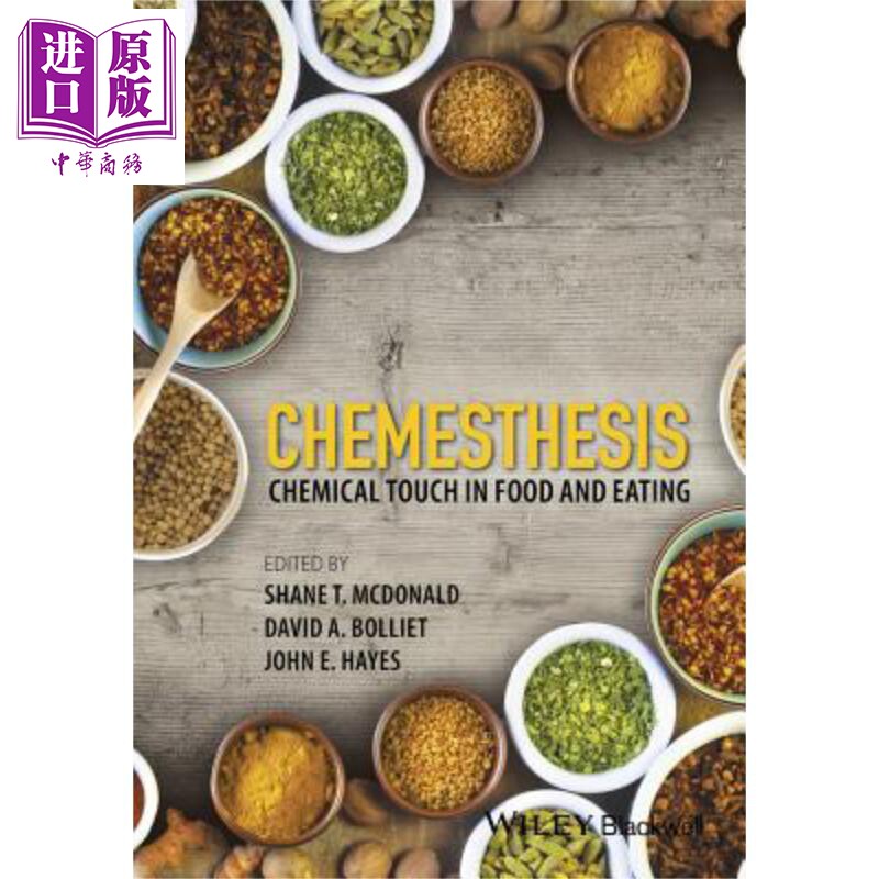 现货 化学合成 食物与饮食的化学触觉 Chemesthesis Shane McDonald 英文原版【中商原版】