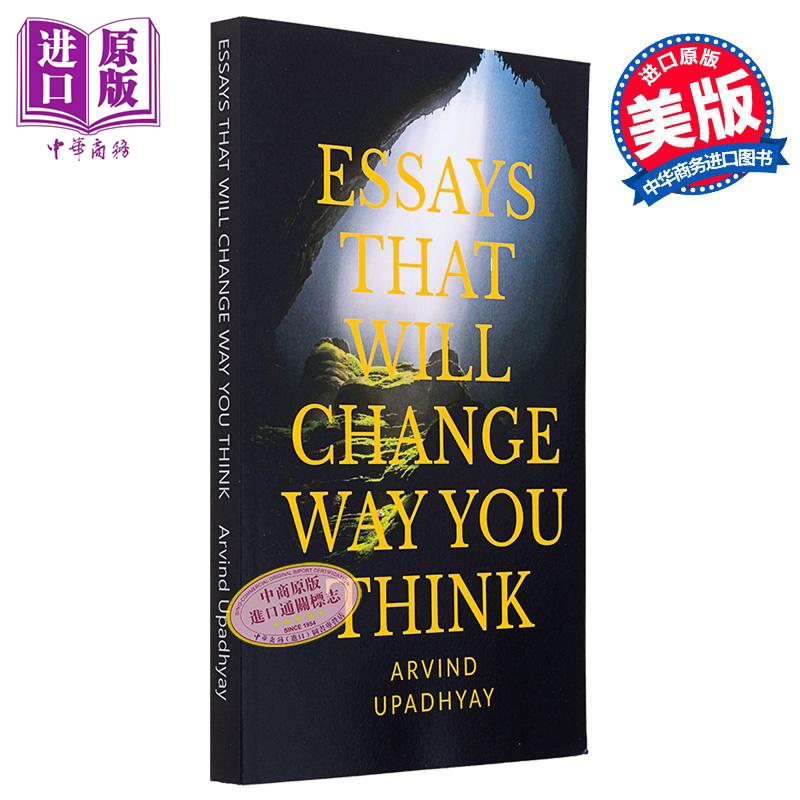 改变你想法的101篇文章 布里安娜 威斯特 Essays That Will Change Way You Think 英文原版 Arvind Upadhyay【中商原版】