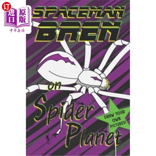 海外直订Spaceman Bren on Spider Planet 蜘蛛星球上的宇航员布伦