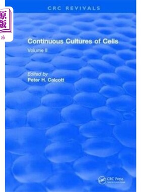 海外直订Revival: Continuous Cultures of Cells (1981) 复兴:细胞的连续培养(1981)