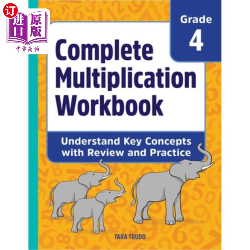 海外直订Complete Multiplication Workbook: Understand Key Concepts with Review and Practi 完成乘法练习册:通过复习和