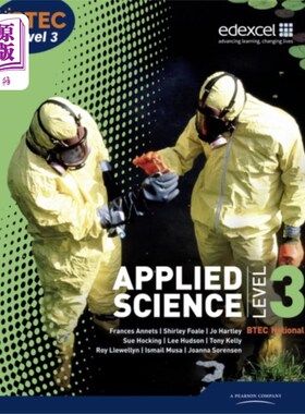 海外直订BTEC Level 3 National Applied Science Student Bo... BTEC三级国家应用科学学生用书