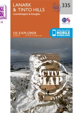 海外直订Lanark and Tinto Hills 拉纳克和廷托山