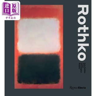 进口艺术 马克罗斯科 中商原版 Mark Rizzoli Rothko 画和素描绘画画册画集 预售 版