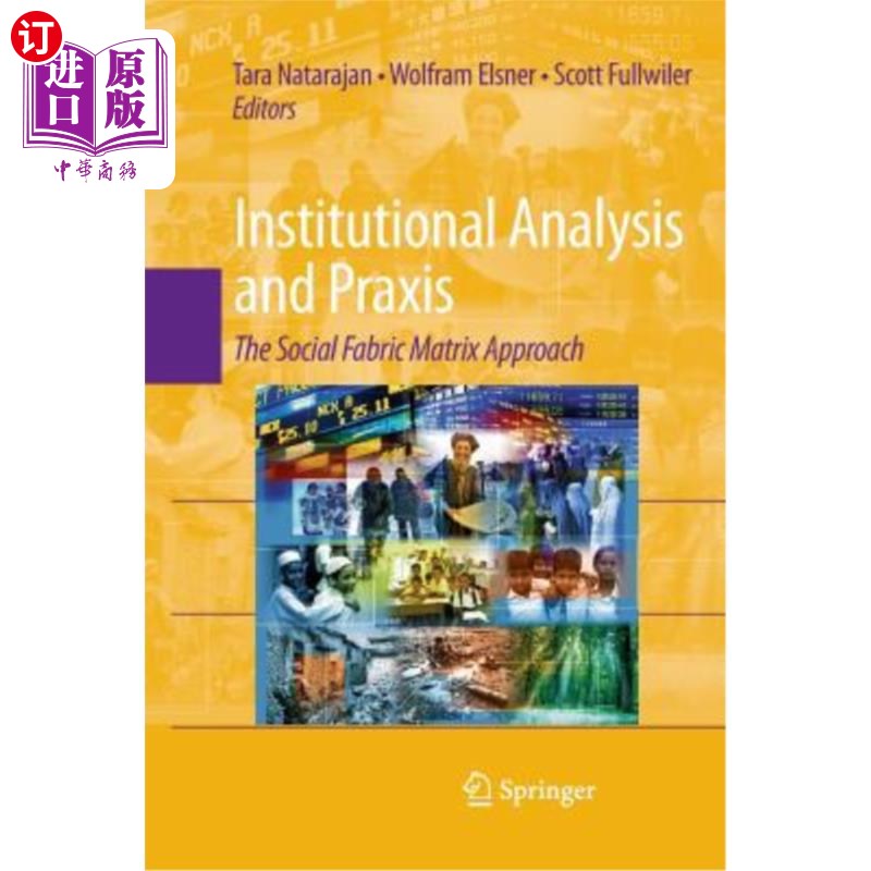 海外直订Institutional Analysis and Praxis: The Social Fabric Matrix Approach 制度分析与实践:社会结构矩阵方法